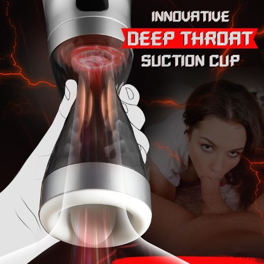 30 Modes Vibrating Deep Throat Male Masturbator Cup In Pakistan