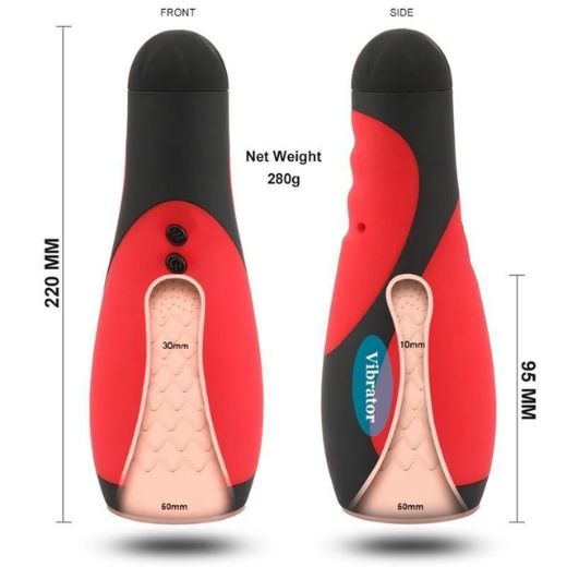 30 Modes Vibrating Deep Throat Male Masturbator Cup In Pakistan