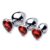 Red Heart Gemstone Anal Plug In Pakistan